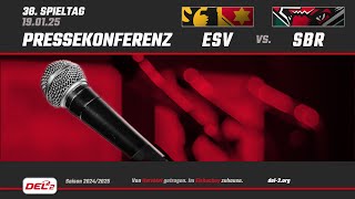 DEL2 Pressekonferenz Spieltag 38: ESV Kaufbeuren vs. Starbulls Rosenheim