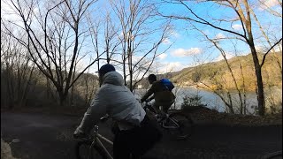 三河湖サイクリング/I went to Lake Mikawa by bicycle.in Japan./グラベル