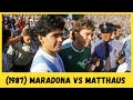 Maradona and Matthaus meet after 1986 World Cup final - Argentina vs Germany