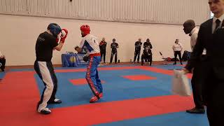 WAKO GB National kickboxing light contact -74kg vets 2023