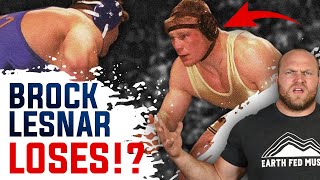 Wrestling Strength Coach REACTS To Brock Lesnar vs Stephen Neal | The BIGGEST Match In NCAA History?