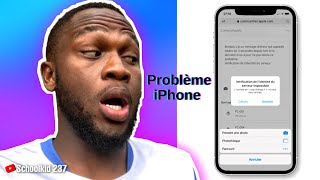 Problème iPhone (Vérification de l'identité du serveur impossible) VOICI LA SOLUTION