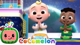The Yoga Song - Namaste JJ | CoComelon | Sing Along | Nursery Rhymes and Songs for Kids