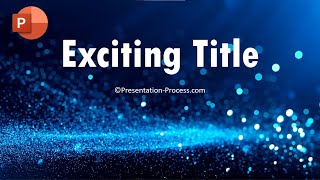Exciting PowerPoint Titles with Video Background to WOW your audience