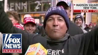 'MAKE NEW YORK RED AGAIN': Trump fans line up outside of MSG ahead of rally