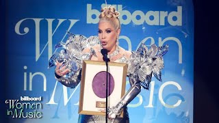 Ivy Queen Accepts the Icon Award and Talks Unity Among Women | Billboard Women In Music Awards 2023