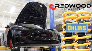 Tesla Model 3 Redwood Ohlins Coilovers | First Drive Impressions