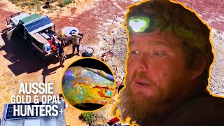 Mooka Boys Find MASSIVE Opal Score In Mine That Hasn't Been Used For 10 Years | Outback Opal Hunters