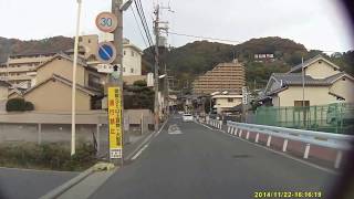 【ドラレコ動画】葡萄坂（Grape Slope,Osaka Japan）