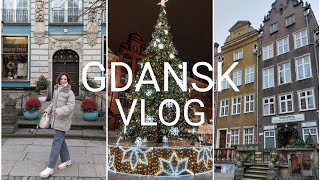 Gdansk VLOG. Выходные в Гданьске, гуляем, едим и наслаждаемся праздничным городом🌲