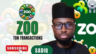 ZOO AIRDROP TON TRANSACTIONS AND RIDDLES OF THE DAY UPDATE.