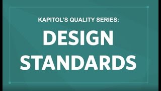 Quality Series -  Design Standards