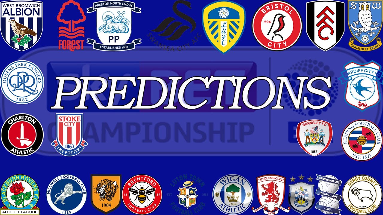 CHAMPIONSHIP PREDICTIONS WEEK 35 19/20 SEASON - YouTube