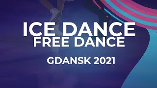 Dea KUPARADZE / Danila SAVELIEV GEO | ICE DANCE FREE DANCE | Gdansk 2021 #JGPFigure