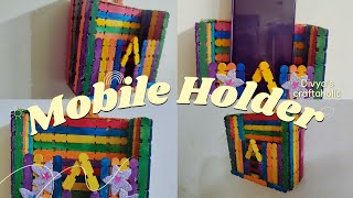 How To Make Mobile Holder At Home | Smartphone Holder