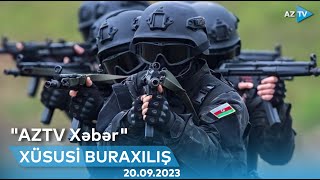 Tural Məmmədli ilə AZTV XƏBƏR (xüsusi buraxılış) | 20.09.2023