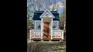 Kids Outdoor Playhouse Grand Farmhouse, installed in 4.5 hours.