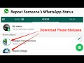 How to download WhatsApp Status Video & Photo Without any Apps (2024)