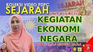 DSKP 12.2.3 HINGGA 12.2.4 || SEJARAH TAHUN 6 UNIT 8: KEGIATAN EKONOMI NEGARA SIRI 2