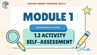 HOTS Module 1 Activities Solution
