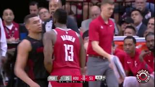 Portland Trail Blazers vs Houston Rockets - Full Game Highlights - April 5, 2018