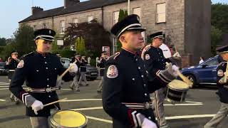 Clogher Protestant Boys FB @ South Down Defenders parade 2024