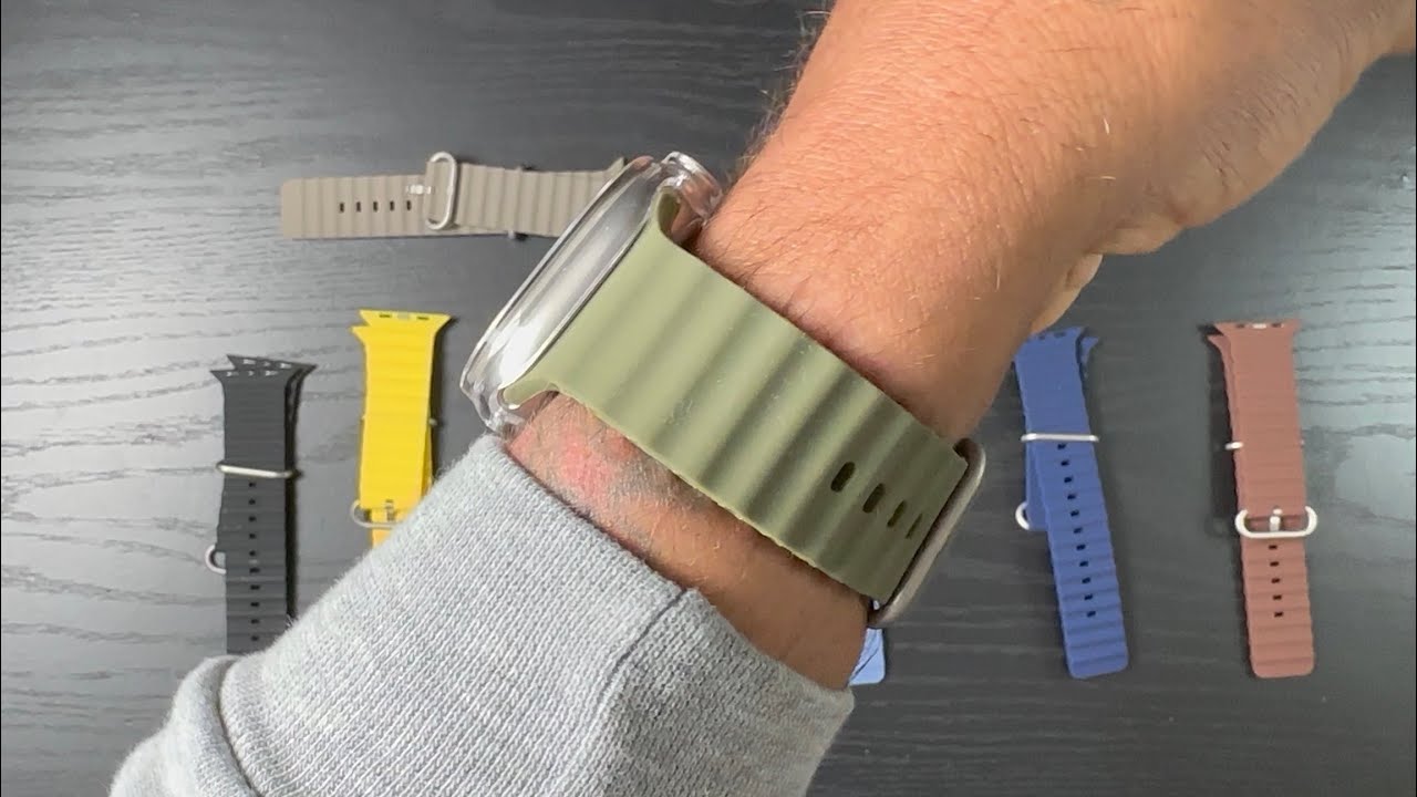 Apple Watch Ultra | Most Comfortable Watch Band Ever! - YouTube