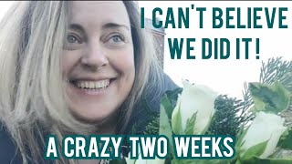 I AM A WIFE ! A busy fortnight | New hair | New year Vlog