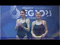 Women's Diving | FULL 2023 EUROPEAN CHAMPIONSHIPS SYNC 10M FINAL | Krakow |