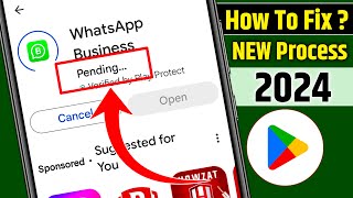 Play Store Pending Problem Solved | Fix Playstore Download Pending Problem | Playstore cant download