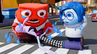 What Happened to Fear? Please Don’t Leave Anger and Sadness l Inside Out 2 Sad 3D Animation