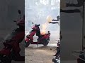 Electric Scooter Fire Explosion 🔥+💦=💀💥 | ElectricBikeWale