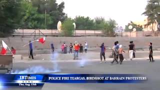 Police Fire Tear Gas, Birdshot At Bahrain Protestors