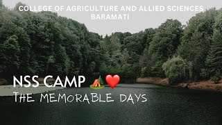 NSS CAMP l MINI VLOG l COA BARAMATI l @pahunewadi