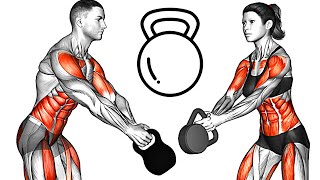 Full Body Kettlebell Workout at Home