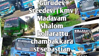 Kerala private bus കേരള പ്രൈവറ്റ് ബസ് videos collection