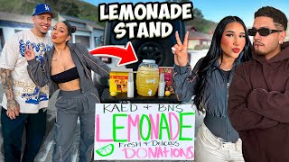 WE OPENED A LEMONADE STAND W/ B N S *TOO FUNNY*