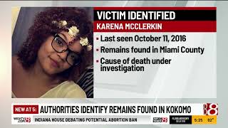 Authorities Identify Remains Found In Kokomo