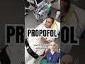 PROPOFOL - the best drug for sedation. Your opinion? #anesthesiology #induction
