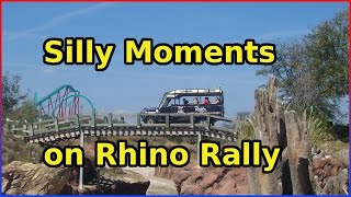 Silly Moments on Rhino Rally (Busch Gardens Tampa) - Ep 48 Confessions of a Theme Park Worker