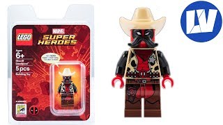 LEGO Exclusive Cowboy Deadpool Minifigure For San Diego Comic Con 2018 | LEGO News | My Thoughts