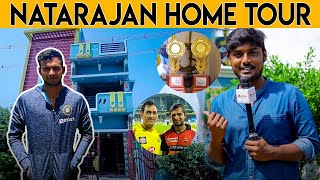 நம்ம நடராஜன் வீடா இது 😳 | Natarajan Home Tour | Chinnappampatti | T Natarajan | Aadhan Cinema