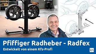 Pfiffiger Radheber mit Wippfunktion - Radfex - entwickelt von einem Kfz-Profi | Krafthand