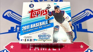 2011 TOPPS SERIES 2 JUMBO BOX!  (Throwback Thursday!)