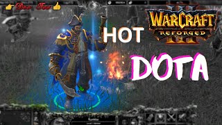 Warcraft 3 Reforged:  DOTA - Kunkka (the Admiral) Skills !!!