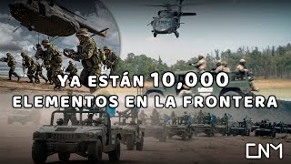 Así fueron los ejercicios militares en la frontera norte con más de 6,000 elementos