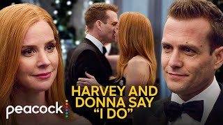 Suits | Harvey and Donna Steal Louis' Wedding