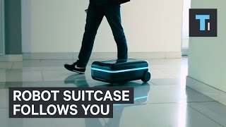 This robot suitcase will follow you around