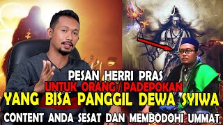 CONTENT INI B4H4YA.. PESAN HERRI PRAS KEPADA PADEPOKAN MAUNG SLIWANGI - SEGERA KLARIFIKASI ATAU STOP