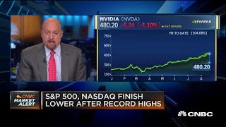 Jim Cramer reacts to Nvidia's better-than-expected earnings